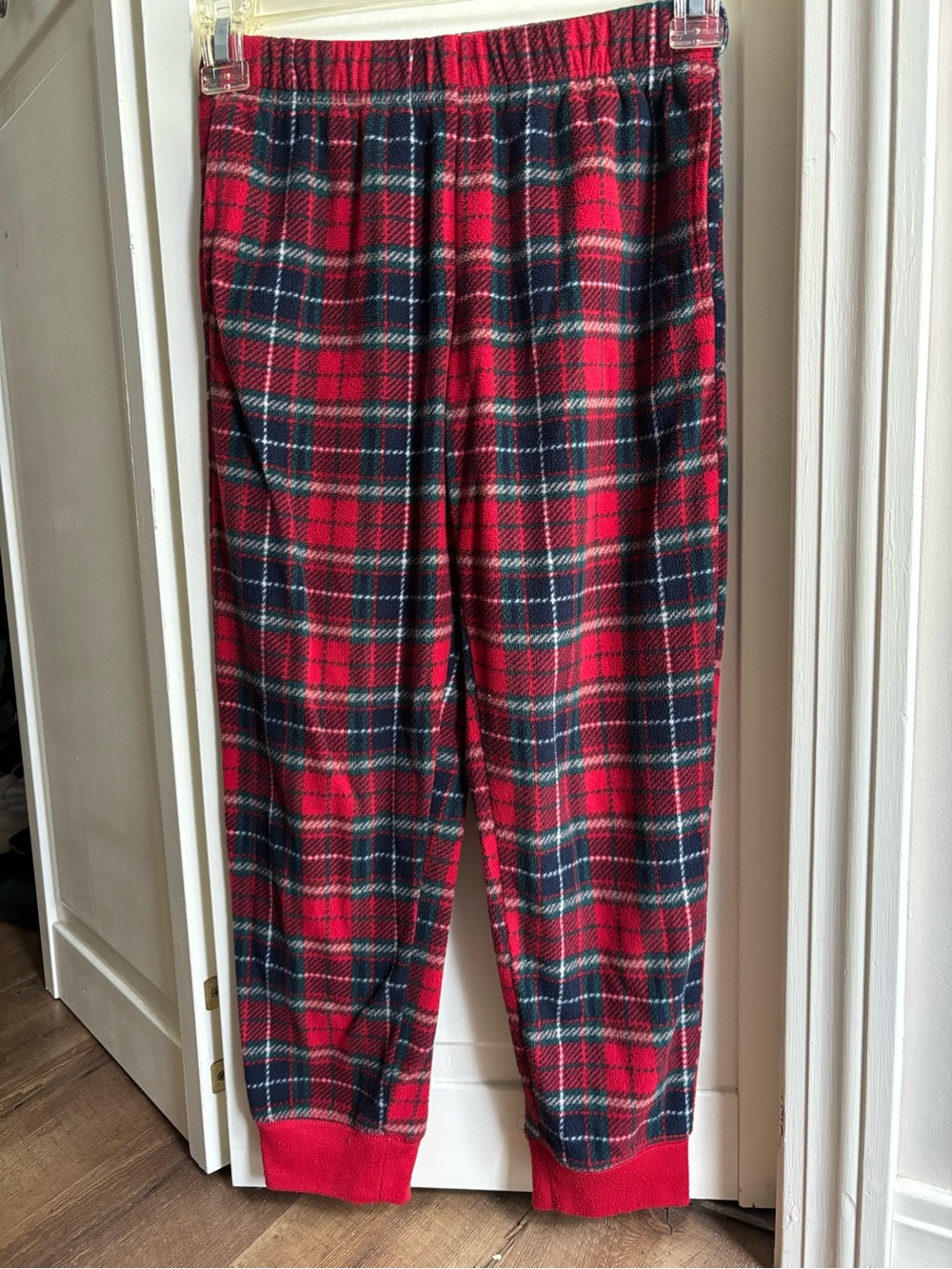 Red Plaid Kid’s Lounge Pants